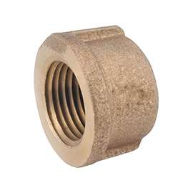 Anderson Metals 738108-20 Pipe Cap, 1-1/4 in IPT