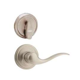 Kwikset 966TNL15LH Interior Trim, Satin Nickel
