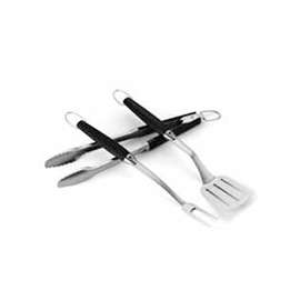 Weber 6630 Premium Tool Set, Stainless Steel, 3