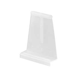 Make-2-Fit PL 7756 Spline Channel Pull Tab, Plastic, White, Raw