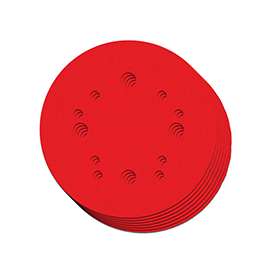 Diablo DCD050VFNH07G Random Orbit Sanding Disc, 80, 150, 220-Grit, Ceramic, 5 in Dia, For Orbital and DA Sanders