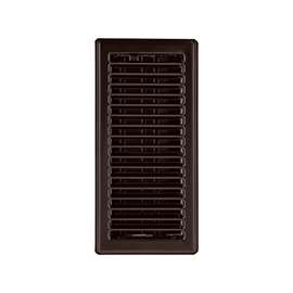 Imperial RG3303 Floor Register, 12 in W x 4 in H Duct Opening, Steel
