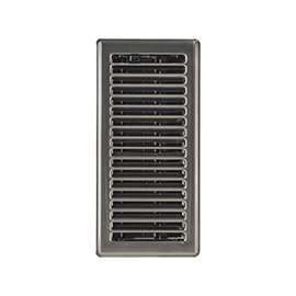 Imperial RG3301 Floor Register, 12 in W x 4 in H Duct Opening, Steel