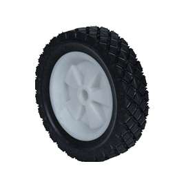 Martin Wheel 875P-OF Semi-Pneumatic Lawn Mower Wheel, Plastic/Rubber