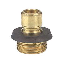 Gilmour 09QCM Quick Connector Male, Brass