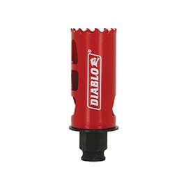 Diablo DHS1250 High Performance Hole Saw, 3/8 in Arbor, 2-3/8 in D Cutting, Bi-Metal Cutting Edge