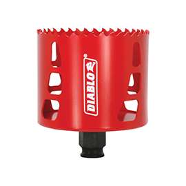 Diablo DHS3125 High Performance Hole Saw, 3/8 in Arbor, 2-3/8 in D Cutting, Bi-Metal Cutting Edge