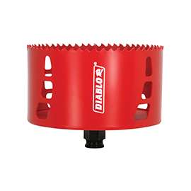 Diablo DHS4750 High Performance Hole Saw, 3/8 in Arbor, 2-3/8 in D Cutting, Bi-Metal Cutting Edge