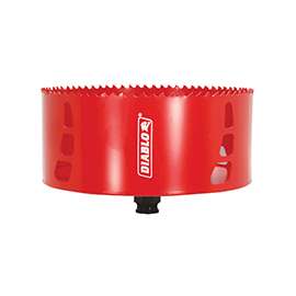 Diablo DHS6000 High Performance Hole Saw, 3/8 in Arbor, 2-3/8 in D Cutting, Bi-Metal Cutting Edge