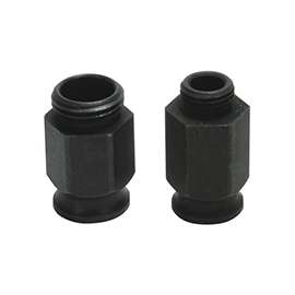 Diablo DHSNUT2 Adapter Nut, 1/2, 5/8 in Thread Size, Steel
