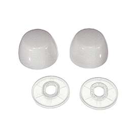 Danco 80821 Universal Bolt Cap, Plastic, White