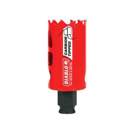 Diablo DHS1500CT High Performance GP Hole Saw, 3/8 in Arbor, 2-3/8 in D Cutting, Carbide Cutting Edge