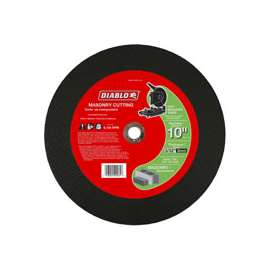 Diablo DBD100093L01C Cut-Off Disc, Aluminum Oxide, 10 in Dia