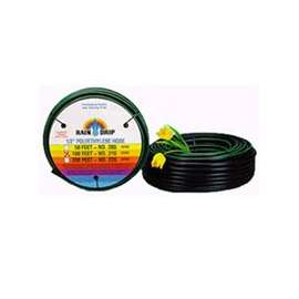 Raindrip 061010P Drip Watering Hose, 0.69 in ID, 0.7 in OD, 100 ft L, 150 psi, Polyethylene