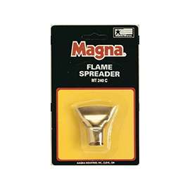 Magna MT 240 C Flame Spreader, For Use With All 1/2 in O.D. Burntips, Stainless Steel