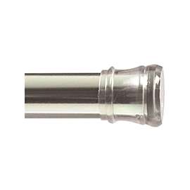 Zenna Home TwistTight 604S Shower Rod, Chrome