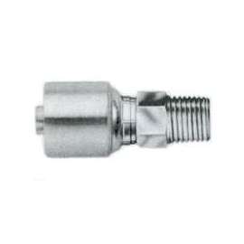 Gates MegaCrimp G25100-0812 Hose Coupling, 3/4-14 Crimp x NPTF, Steel