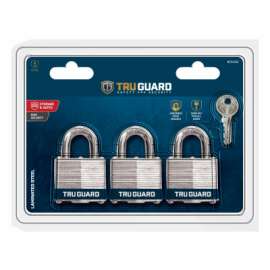 TG 3PK1-1/2"Lam Padlock