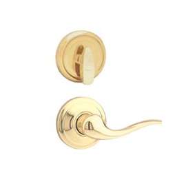Kwikset 966TNL3LH Interior Trim, Polished Brass