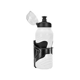 Kent 94030 Water Bottle, 20 oz/600 mL Capacity Bottle, White