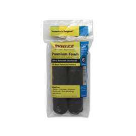 WHIZZ 54064 Paint Roller Cover, All Paints, Stains Paint, 1/4 in Thick Nap, Foam Cover