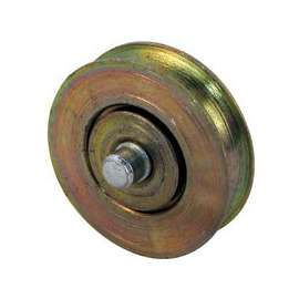 Prime-Line D 1766 Door Roller with Axle, 1-1/2 in Dia Roller, Steel