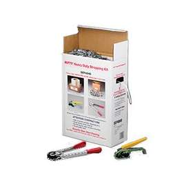 Nifty Wrapper SEP48HD Heavy-Duty Jumbo Strapping Kit, Plastic, White
