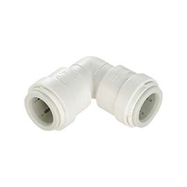 Watts 3517-18/P-1020 Union Elbow, 1 in, 1 in, 90 deg, Off-White