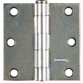 2PK 3" Zinc Broad Hinge