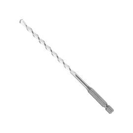 Bosch MP03 Jobber Bit Drill Bit, Twist Flute, 4 in L Flute, Hex Shank, 2 in L Shank, 1/4 in Dia Shank