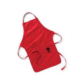 Weber 6534 Apron, One-Size, Cotton, Red