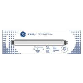 GE 4W 6" CW Fluo Bulb