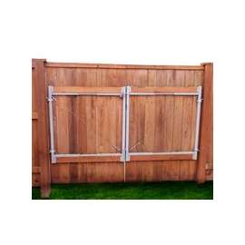 Adjust-A-Gate UL301 Drop Rod Kit, Steel, Gray, Powder-Coated, For Double Drive Gate