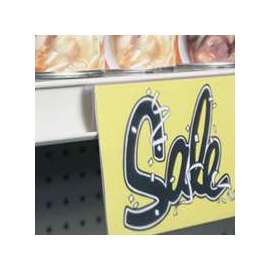 Southern Imperial R16-35X55SHT Sign Holder, Top Mounting, PVC, Clear