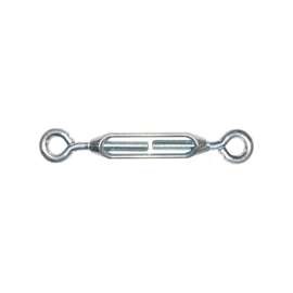 ProSource Eye-With-Eye Turnbuckle, 7-23-32 In Closed, 10-1/2 In Take, Zinc Plated