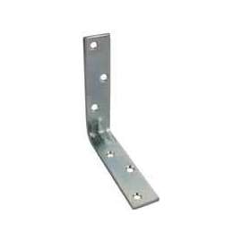 ProSource Corner Brace, 8 In L X 1-1/8 In W, Steel, Zinc Plated