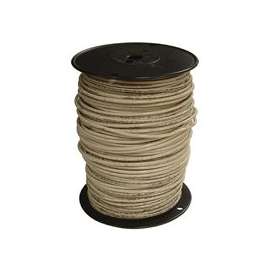 Southwire 10WHT-SOLX500 Solid Building Wire, 10 AWG, 500 ft L, White Nylon Sheath