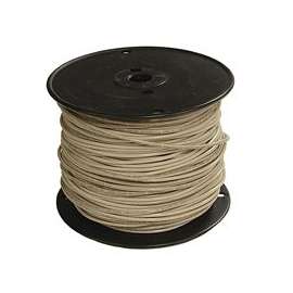 Southwire 14WHT-STRX500 Stranded Building Wire, 14 AWG, 500 ft L, White Nylon Sheath