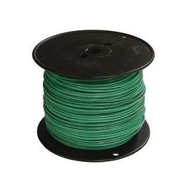 Southwire 12GRN-STRX500 Stranded Building Wire, 12 AWG, 500 ft L, Green Nylon Sheath