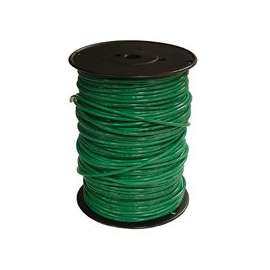 Southwire 10GRN-STRX500 Stranded Building Wire, 10 AWG, 500 ft L, Green Nylon Sheath