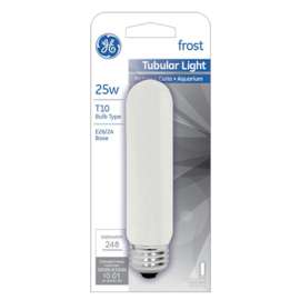 GE25W Fros Tub T10 Bulb