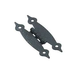 Amerock BPR3404CB Flush Hinge, Steel, Colonial Black
