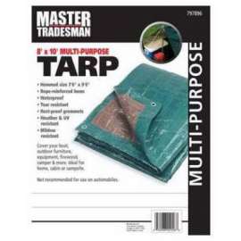 TG 8x10 GRN/BRN Tarp