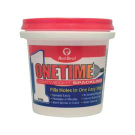 Red Devil 0542 Spackling Compound White, 0.5 pt Tub