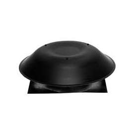 LOMANCO LomanCool 135B Static Vent, 144 sq-in Net Free Ventilating Area, Aluminum, Black