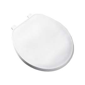 Bemis 70AR000 Toilet Seat, Round, Plastic, White