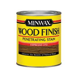 Minwax Wood Finish 227634444 Wood Stain, Espresso, 0.5 pt Can