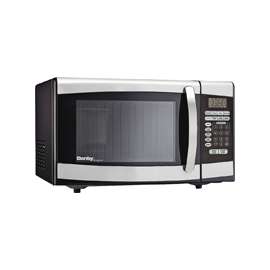 Danby DMW099BLSDD Microwave Oven, 0.9 cu-ft Capacity, 900 W, Stainless Steel, Silver