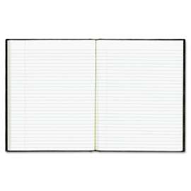 EcoLogix Professional Notebook, Medium/College Rule, Black, 9.25 x 7.25, 75 Pages