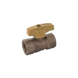 BrassCraft PSBV503-12 Gas Ball Valve, 3/4 in Flared, Brass